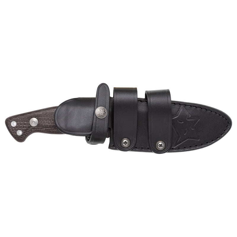 Fox Knives Tokala FX-105 MB Cuchilla de cuchilla fija de acero inoxidable Niolox cuchilla