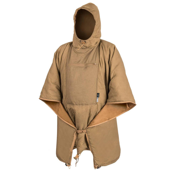 Helikon-tex swagman roll poncho encapuchado protección de lluvia liviana hamaca