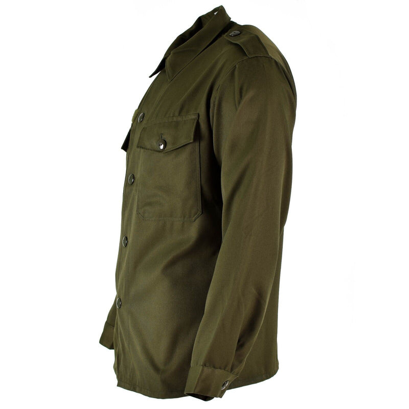 Camisa de combate del ejército de BH austriaco original Olive Olive Green Bdu Field Nuevo