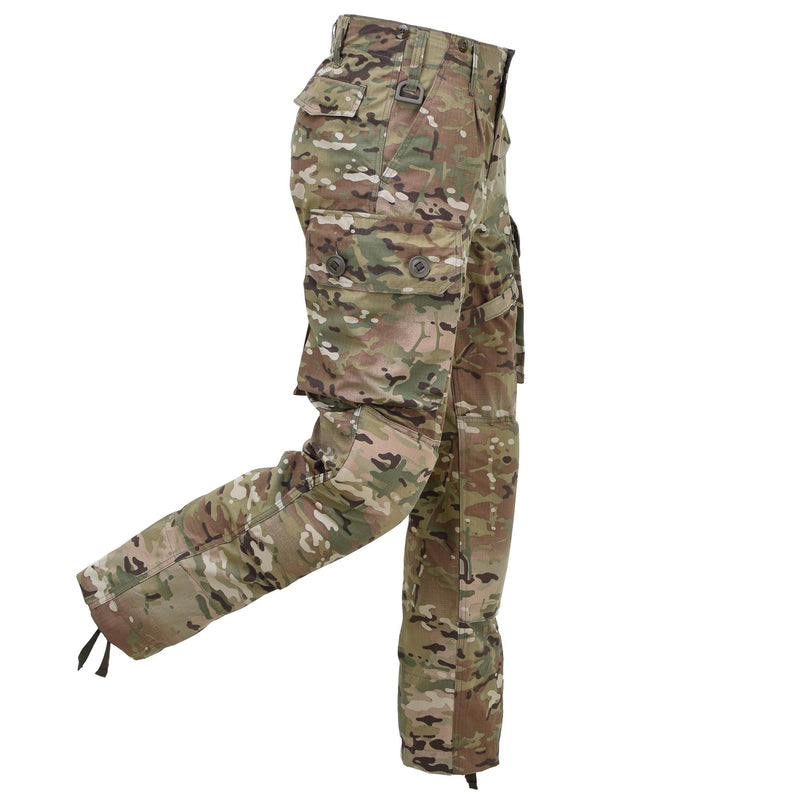 Leo Kohler Pantalones de campo tácticos Pantalones de combate Ripstop Multicam Camuflage