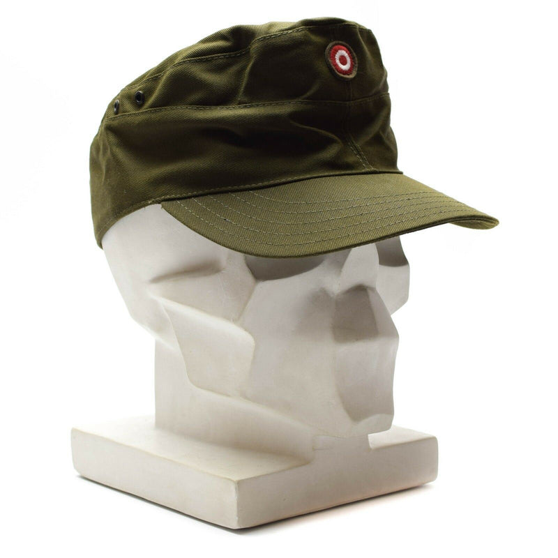 Capítulo de campo militar del ejército austriaco original Austria Combat Hat Olive Drab O.D Nuevo