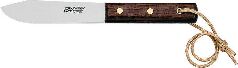 Marca Fox Knives Italia cuchillo fijo de cuchilla de acero inoxidable Palisander Many de madera