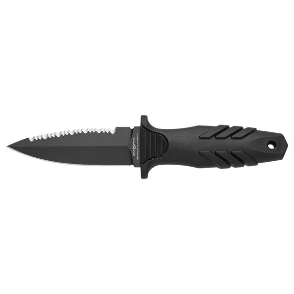 Fox Knives Elementum Dagger FX-647 S Cuchillo de cuchilla fija de acero inoxidable N690CO