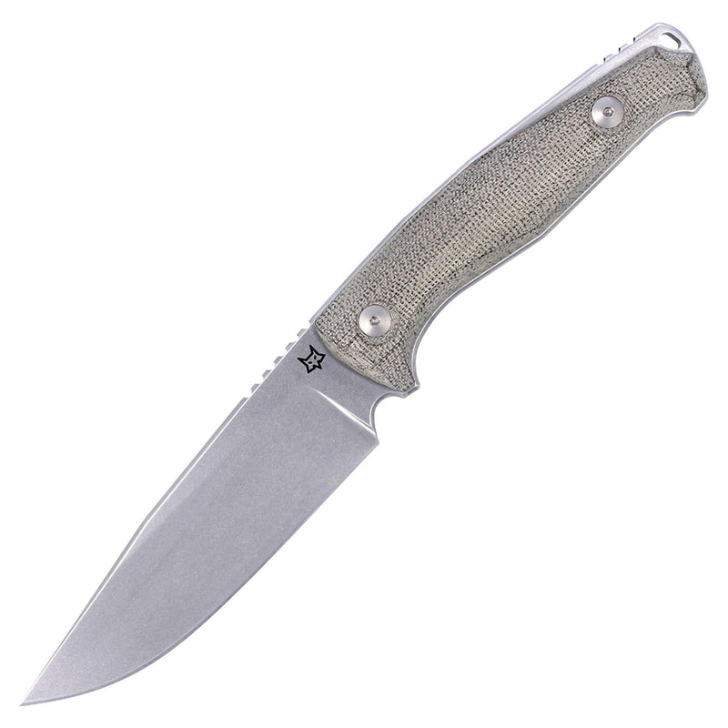 Foxknives Tur Cuchilla compacta de cuchilla fija Tur Ligero diario Compañero N690CO Acero