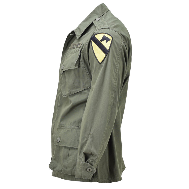 MIL-TEC Brand Estilo militar de EE. UU. OD M64 Vietnam Jungle Chaqueta Ligera BDU