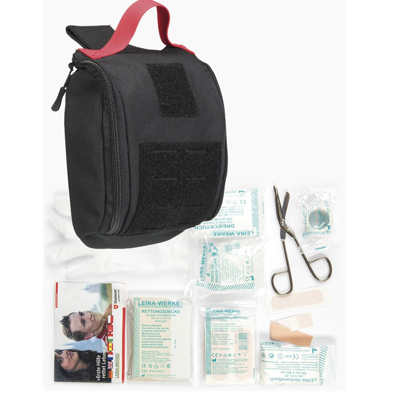 Kit de primeros auxilios táctico MIL Tipo de molde negro Medical Pouch Ifak 25 piezas