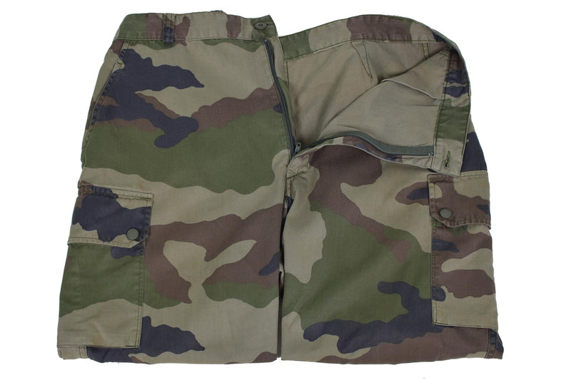 Pantalones de combate del ejército francés genuino F2 CCE CAMO CARGO CARGO CAMPO DE CAMPO