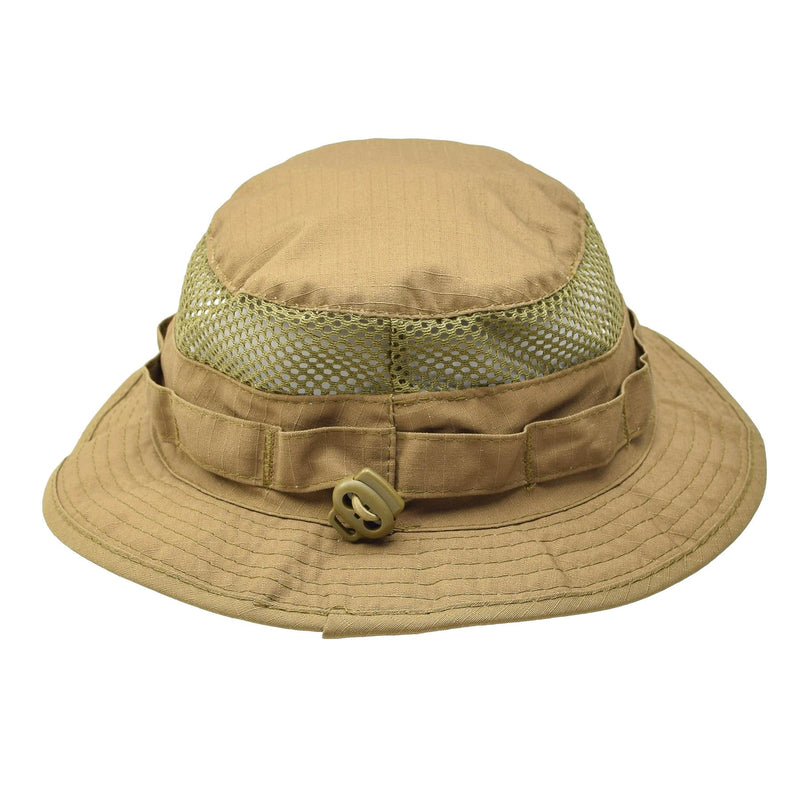 MFH Tactical Tactical Boonie Mesh Field de verano Molle-Loops Camuflage