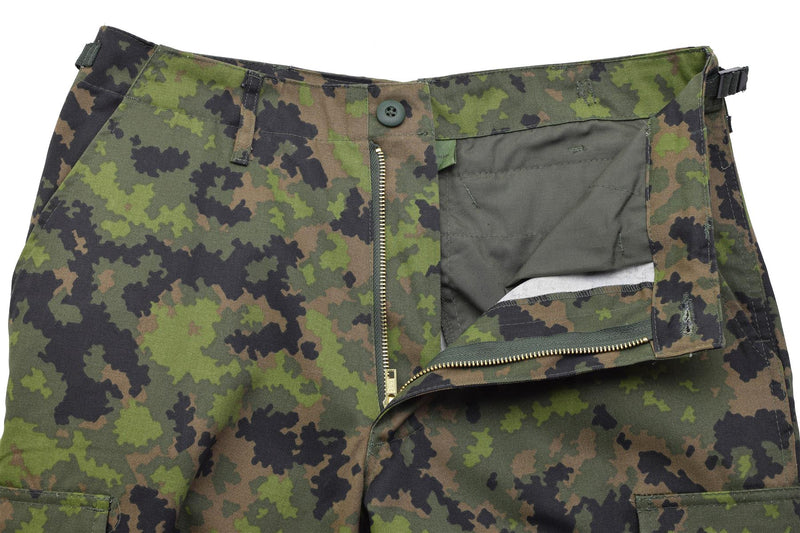 Pantalones de combate MFH cintura ajustable pantalones BDU M05 CAMO finlandés