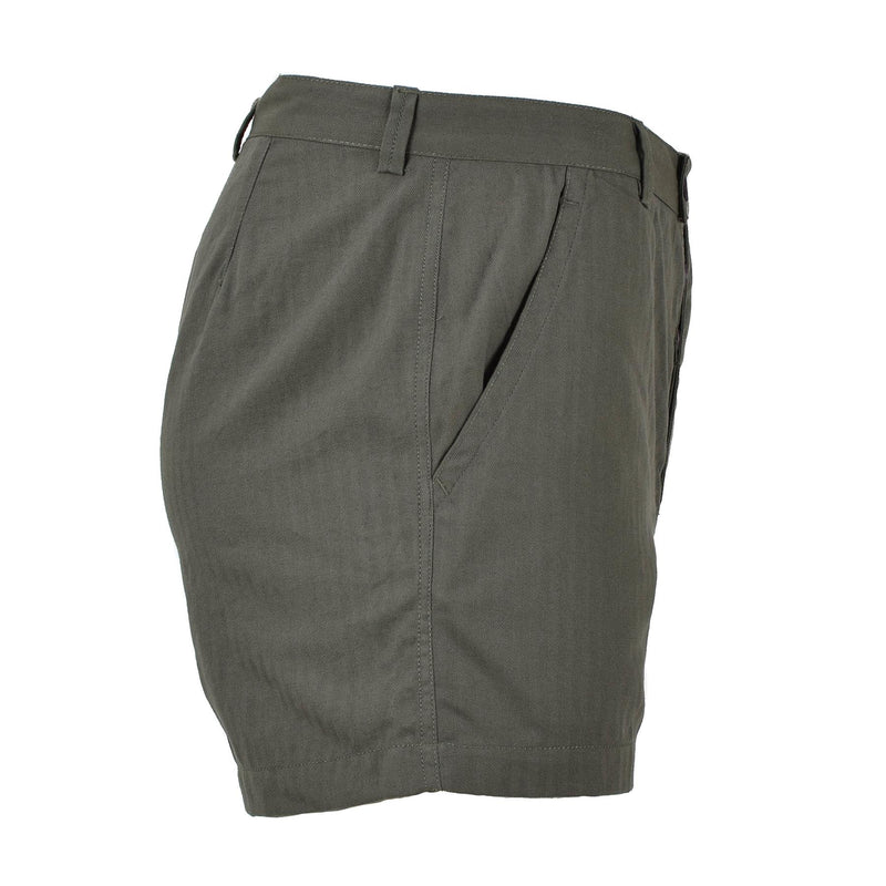 Original francés Militares Jungle Jungle Oliva Shorts Ligero de combate Uniforme del ejército NUEVO