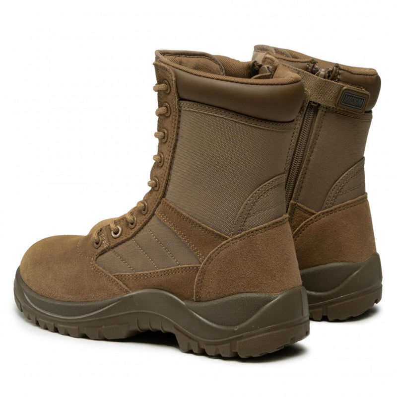 Botas de senderismo de Hi-Tec Magnum Centurion 8.0 Coyote Tactical Footear Side Zip NUEVO