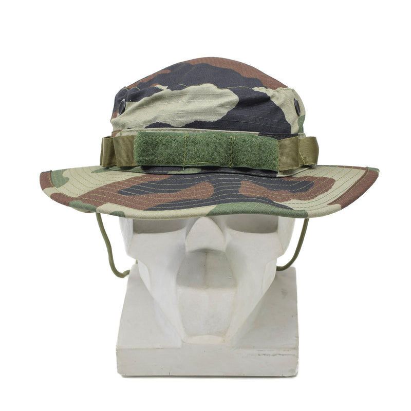 Tacgear Brand Estilo del ejército francés Boonie Hat Cce Camo Ripstop Wide Brim Ventor de ventilación