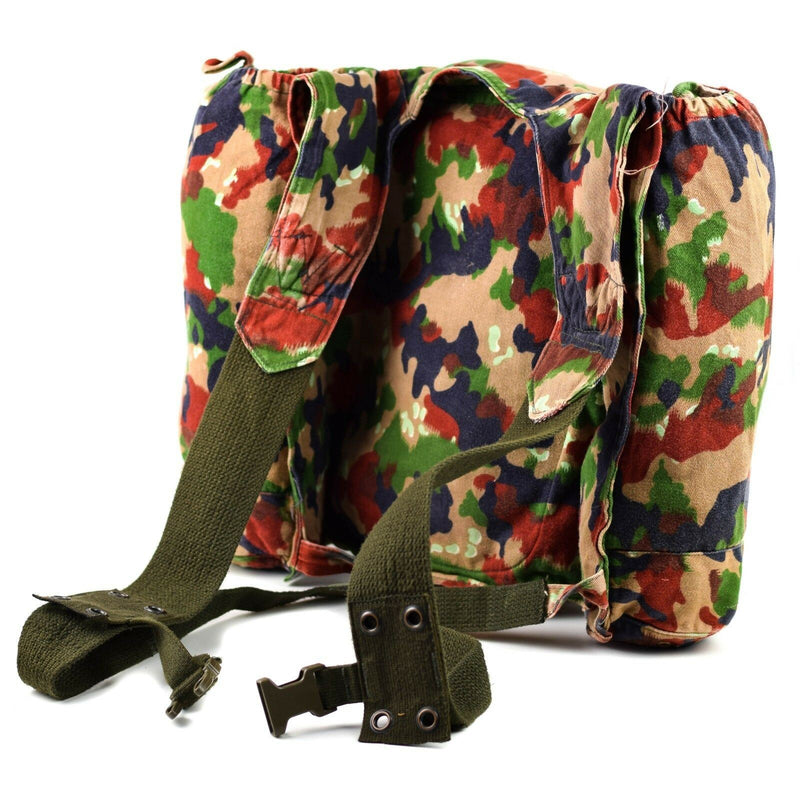 Mochila del ejército suizo genuino Suiza Switzerland Alpen Camo Sniper Rucksack W Diestres