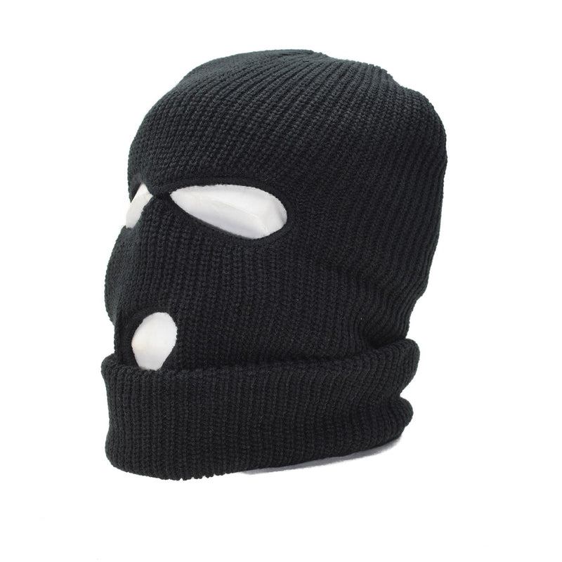 Brand Mil-Tec Balaclava 3 hoyos Thinsulate ™ Negro Face Mask Gear Winter Winter