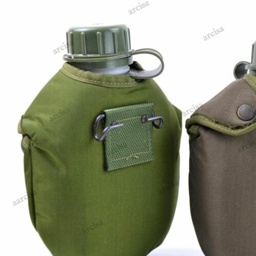 Frasco de bebida del ejército original M48 Botella de agua noruega Cantina militar Noruega