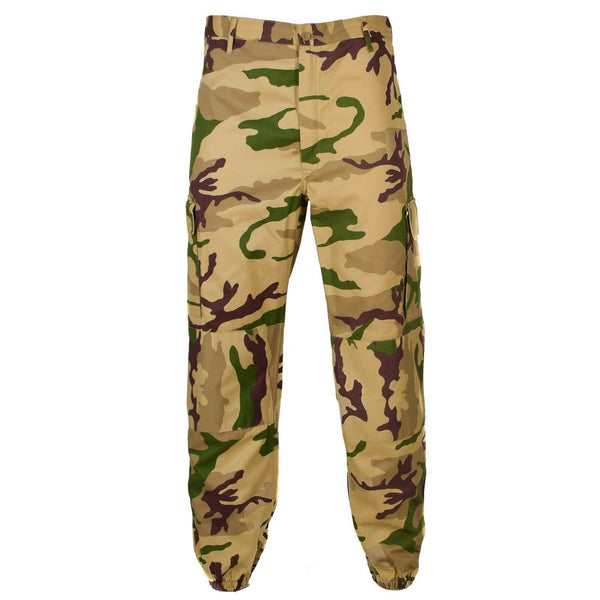 Pantalones del ejército italiano original Combate Desert Trópico Tropic Camuflage Camufla de campo NUEVO