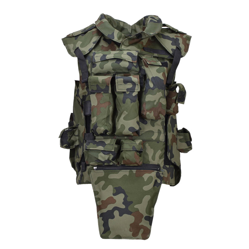 ORIGINO POLIZO MILITAR TACITICAL VEST PLACA CARRADOR DE CAMULAJE DE BOOTRAS