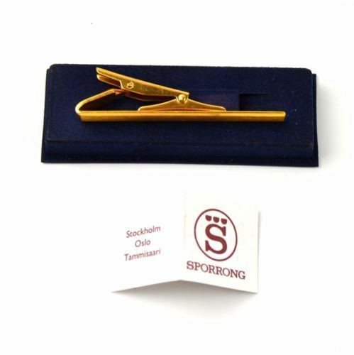 Escandinavia original de la marca Sporrong Tie Clip Sweden Army Air Forces Uniform