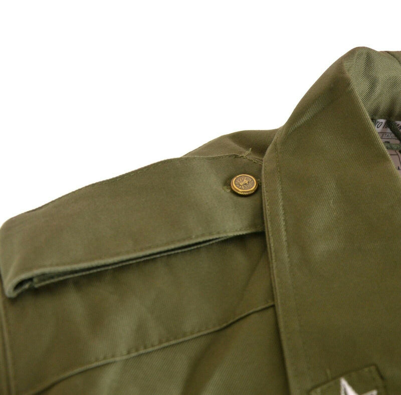 Ejército italiano original Olive Green Parka Jacket Military Bdu Prociding Proyector abrigo