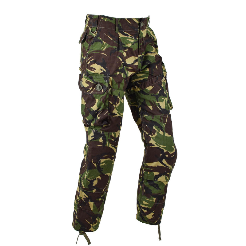 Pantalones de combate de estilo del ejército británico de tacgear DPM CAMO RIPSTOP CARGO PIELERS