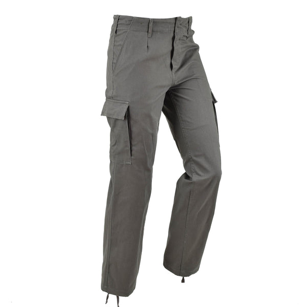 Pantalones de estilo Moleskin militar alemanes Pantalones de combate de oliva Réplica NUEVA