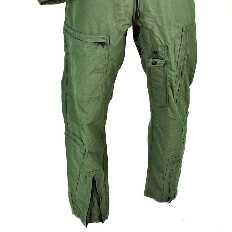 Genuino USAF USAF USAF CWU-27/P Traje de vuelo Green Nomex Resistir