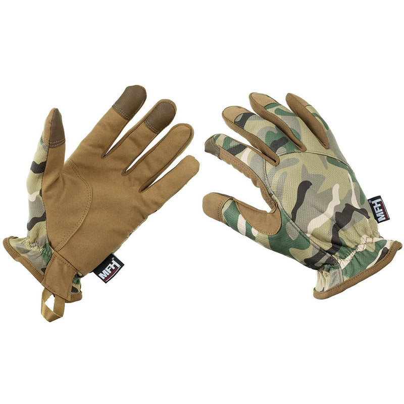 MFH Brand Army Operation Camo Guantes Combate táctico Combate Ligero Atento Nuevo NUEVO