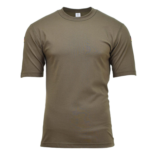 Leo Kohler Camisetas militares tácticas BW Oliva tropical de manga corta de manga corta