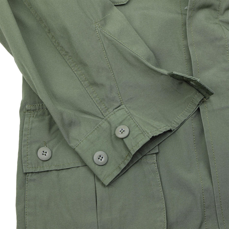 MIL-TEC Brand Estilo militar de EE. UU. OD M64 Vietnam Jungle Chaqueta Ligera BDU