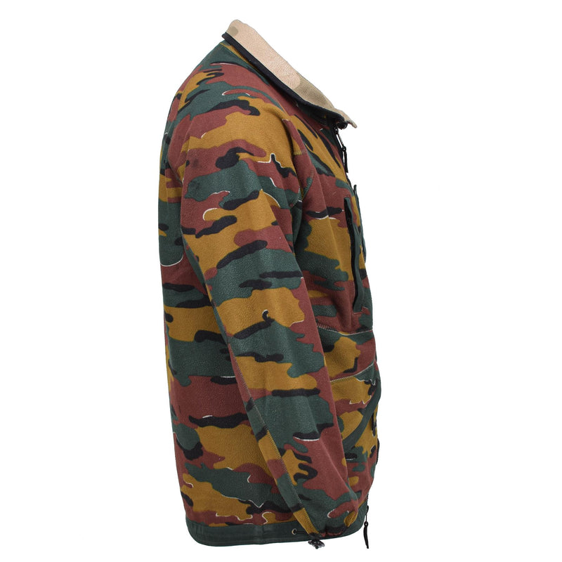 Chaqueta de vellón del ejército belga original reversible windstopper bdu jigsaw jersey