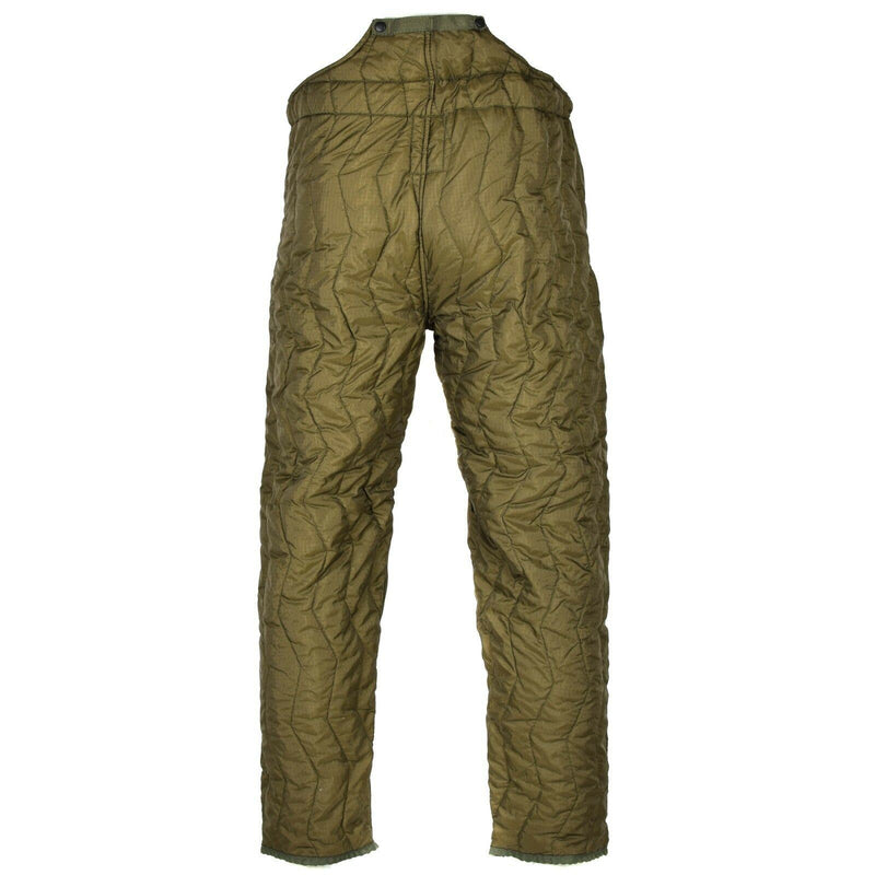 Genuino ejército alemán acolchado pantalones pantalones de revestimiento