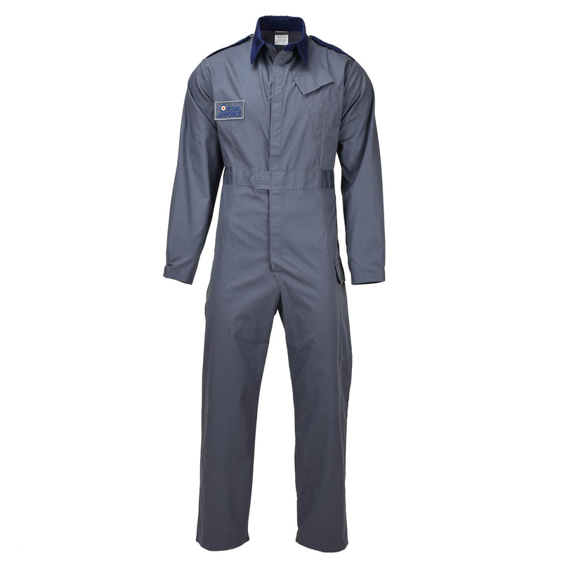 Original del ejército británico Royal Air Force Blue Coverall Uniforme de caldera Jumpsuit nuevo