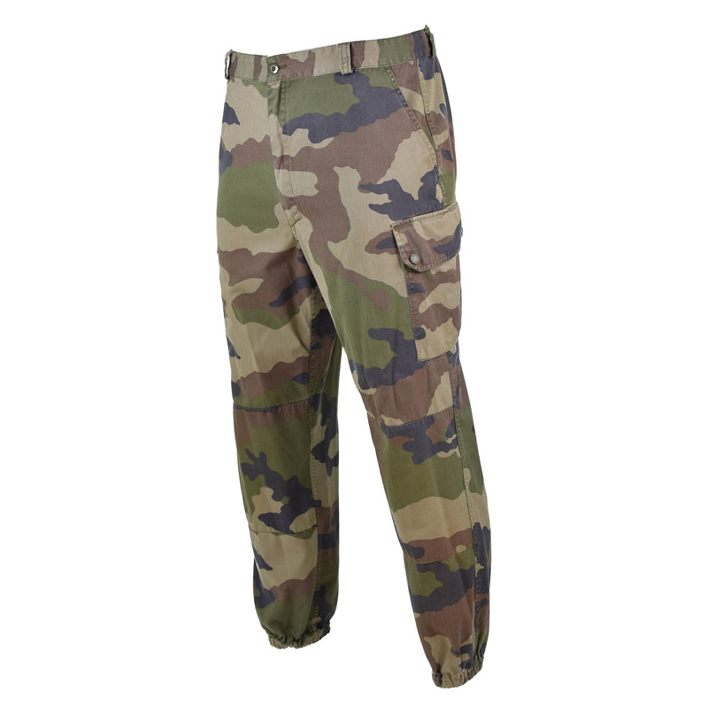 Pantalones de combate del ejército francés genuino F2 CCE CAMO CARGO CARGO CAMPO DE CAMPO