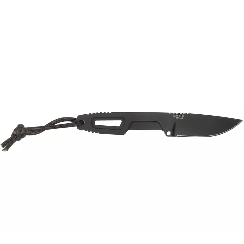 Extremaratio satre fijado fijo cuchillo de cuchilla n690 acero kydex vaina negra