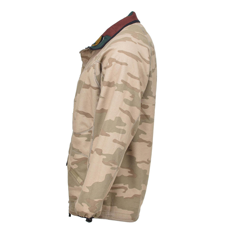 Chaqueta de vellón del ejército belga original reversible windstopper bdu jigsaw jersey