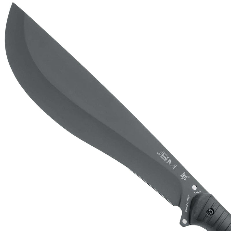 Marca Fox Knives Italia Jungle Parang Machete Cuchilla fija Cuchada de acero inoxidable