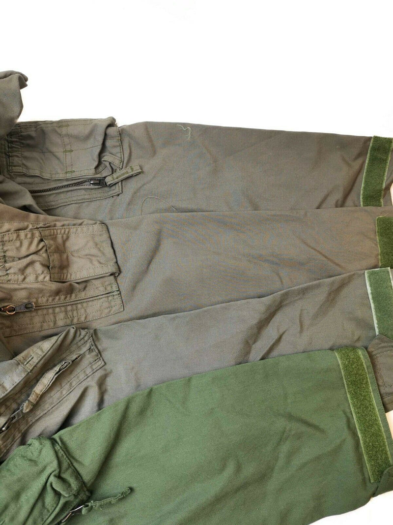 Original del ejército holandés Coverall Aramid Fiber Fiber Traje Pilot Fighter Green