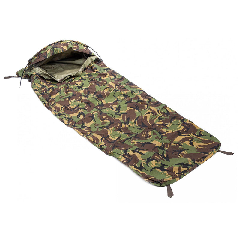 Original holandés Militar Military Bivy Sack Bag DPM Camuflage Goretex Implay a prueba de viento