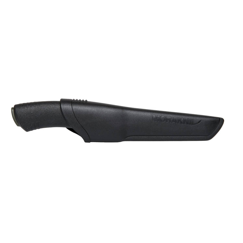 Cuchillo sueco Mora Bushcraft Negro Caza de carbono Supervivencia Táctica Táctica fija