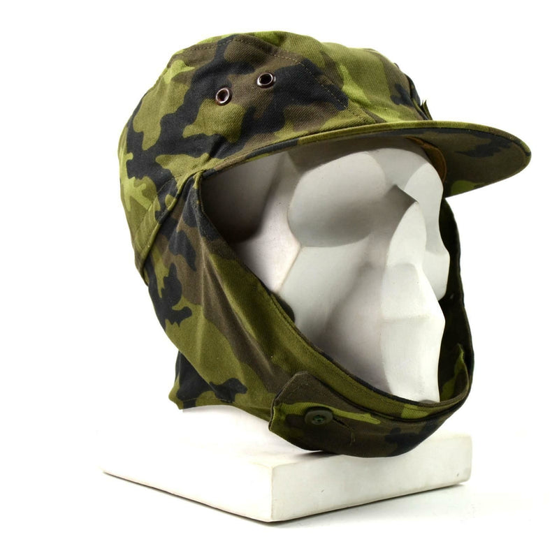 Capítulo militar del ejército checo original M 95 CAMO CZ CARCELA Combate Hat bosque NUEVO