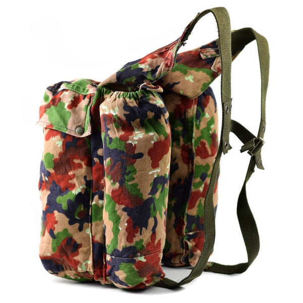 Mochila del ejército suizo genuino Suiza Switzerland Alpen Camo Sniper Rucksack W Diestres