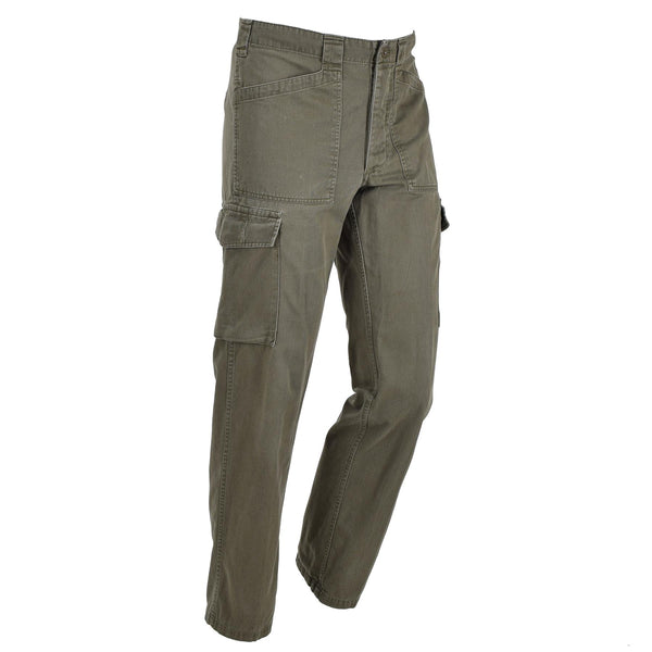 Pantalones de trabajo de carga del ejército austriaco de la austriaca de los pantalones clásicos de servicio de campo de oliva