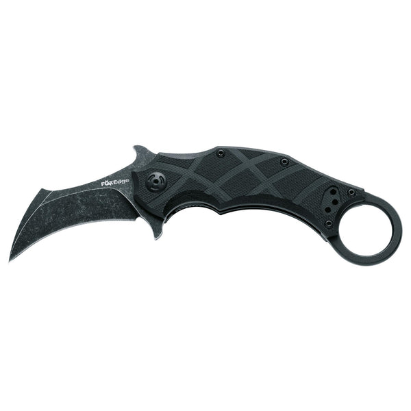 Fox Knives the Claw plegable con cuchillo de halcón de acero inoxidable uni 8CR13MOV