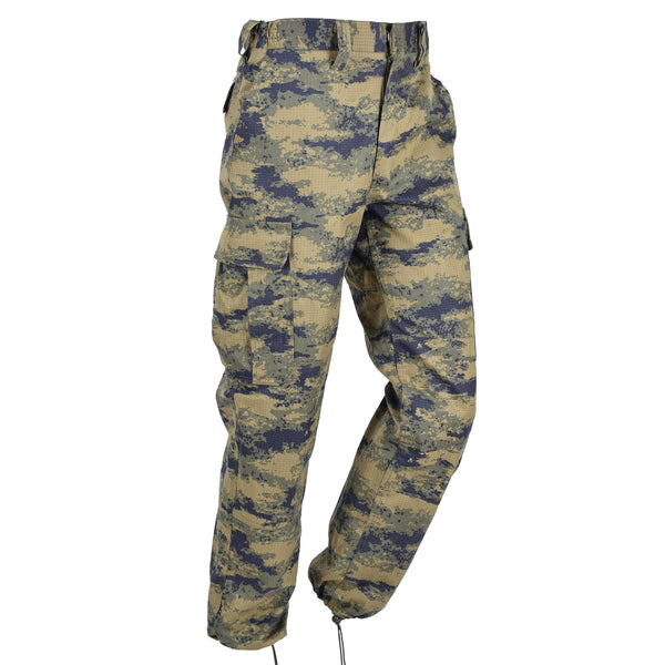 Pantalones tácticos de camuflaje de camuflaje azul turco original Pantalones tácticos Ripstop pantalones