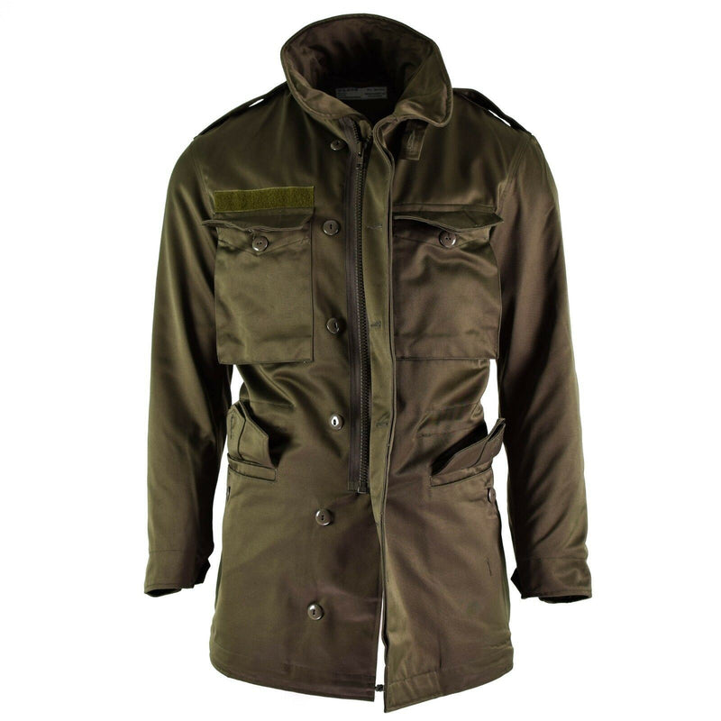 Combate del ejército austriaco original M65 Jacket Od Military Olive Drab Parka Combat nuevo