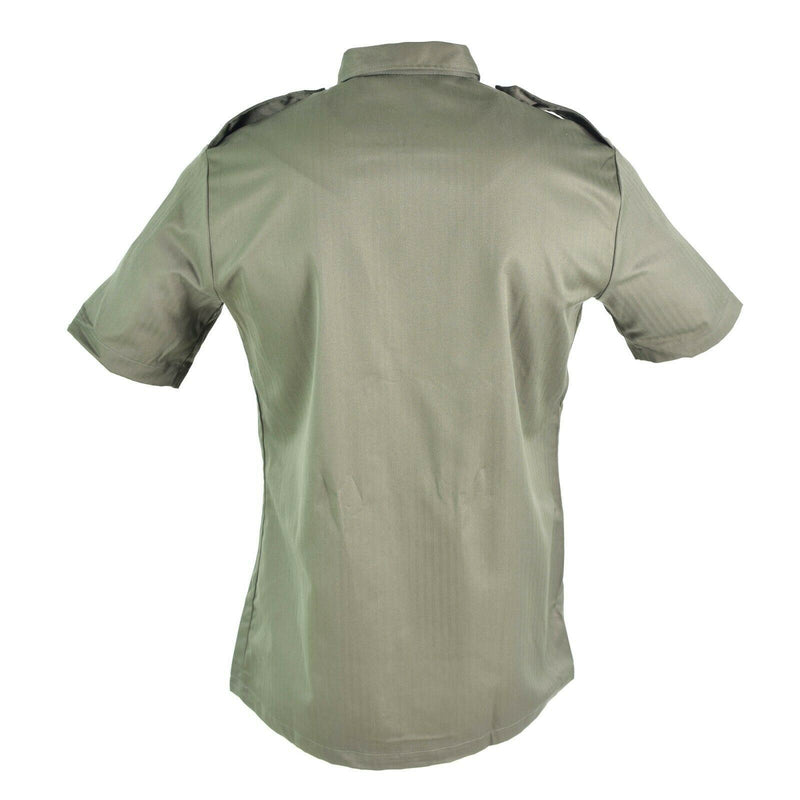 Camiseta de Olive OD de ejército francés original Mangas cortas F2 Camisetas nuevas