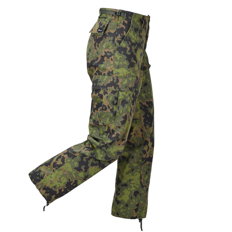 Pantalones de combate MFH cintura ajustable pantalones BDU M05 CAMO finlandés