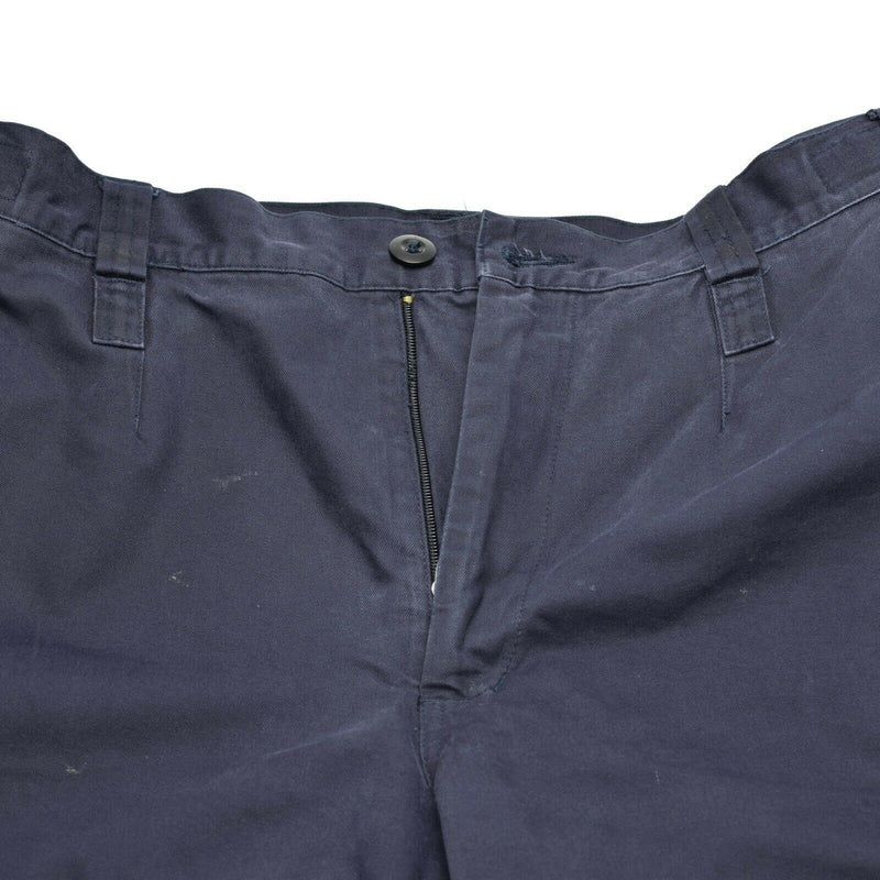 Pantalones del ejército holandés genuino combaten pantalones de misión táctica militar azul