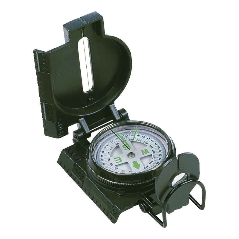 Ingeniero de Knives Fox TS 819 Metal Compass Herramienta de navegación precisa duradera Olive