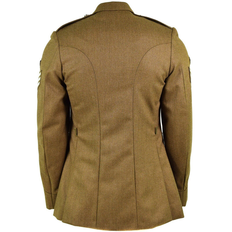 Chaqueta militar británica original Problema de uniforme militar caqui nuevo